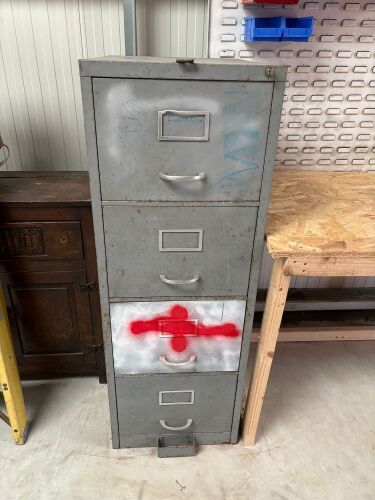 4 DRAWER FILING CABINET