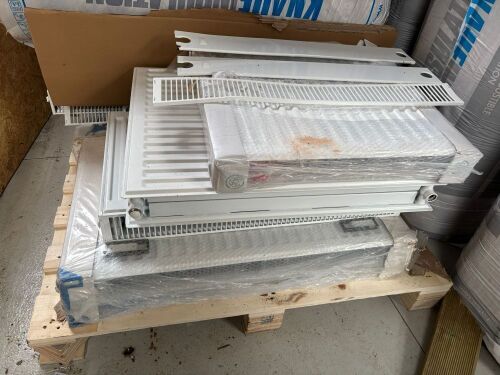 5 CENTRAL HEATING RADIATORS