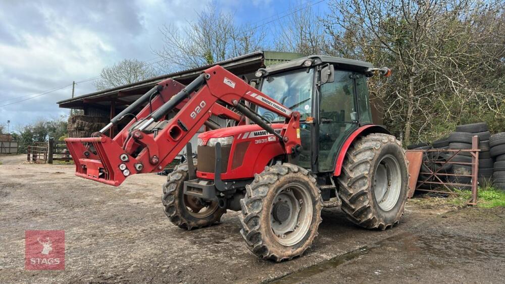 2010 MASSEY FERGUSON 3635 4WD TRACTOR