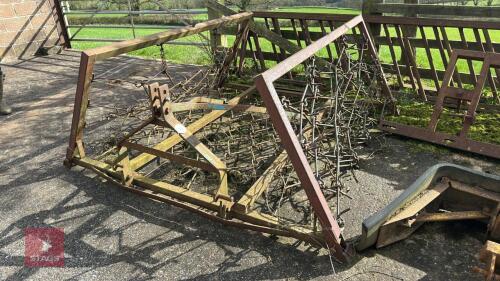 14' MOUNTED FOLDING CHAIN HARROWS