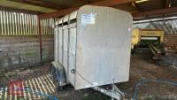 IFOR WILLIAMS TA5G 8' LIVESTOCK TRAILER - 43