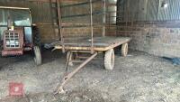 14' 10'' TURNTABLE BALE/FLAT TRAILER