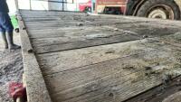 14' 10'' TURNTABLE BALE/FLAT TRAILER - 18