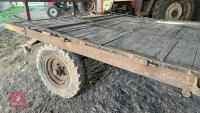 14' 10'' TURNTABLE BALE/FLAT TRAILER - 21