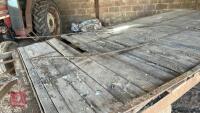 14' 10'' TURNTABLE BALE/FLAT TRAILER - 24