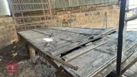 14' 10'' TURNTABLE BALE/FLAT TRAILER - 26