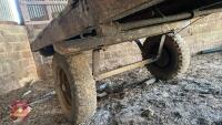14' 10'' TURNTABLE BALE/FLAT TRAILER - 27