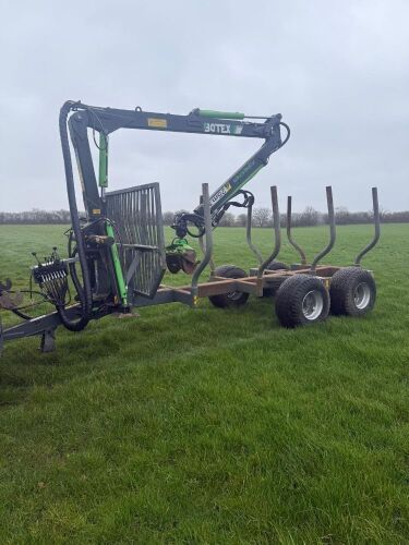 2017 BOTEX GR8 TIMBER TRAILER