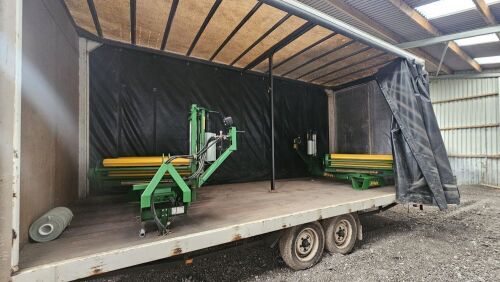 CONVENTIONAL BALE WRAPPING UNIT