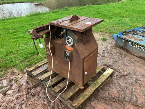 ZUTO SAW BENCH (S/R) (41)