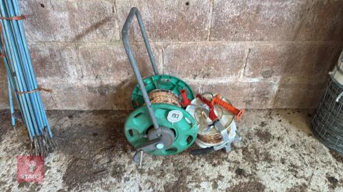 ELECTRIC FENCE HAND REEL