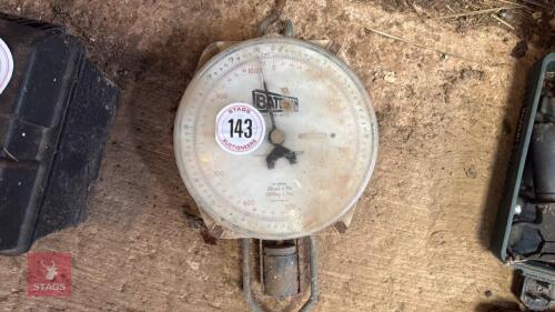BATEMAN 1000KG WEIGH DIAL