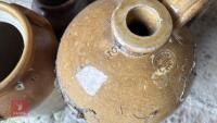 5 STONE JARS - 9