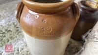 5 STONE JARS - 12