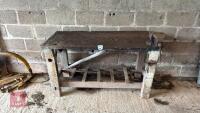 1.45M WORK BENCH & VICE