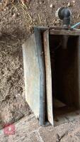 4' GALVANISED WATER TROUGH - 12