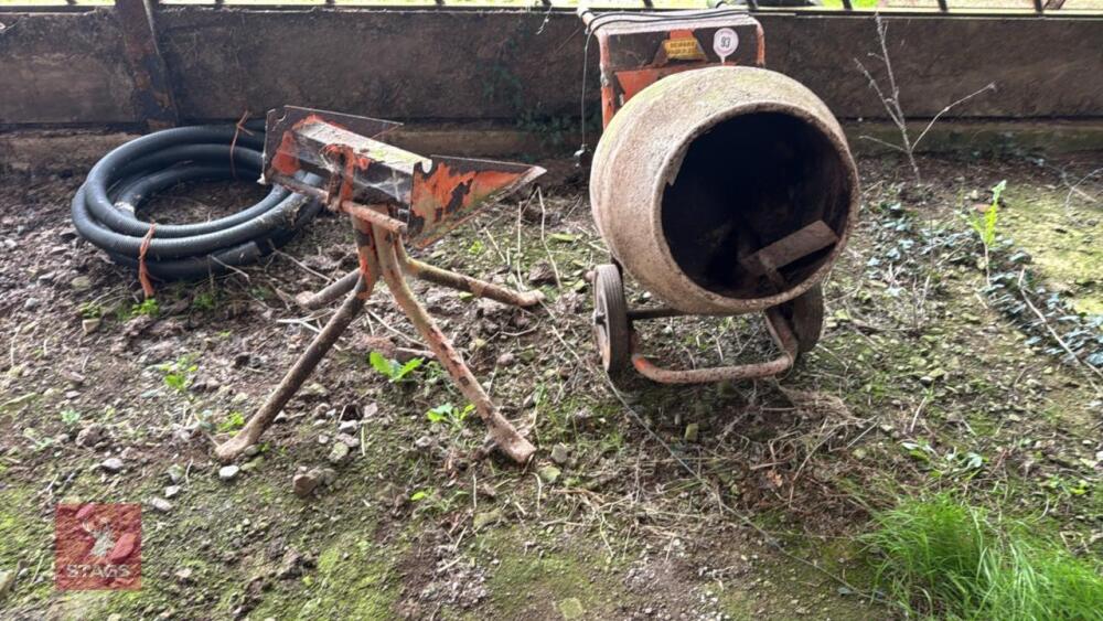 BELLE ELECTRIC CEMENT MIXER