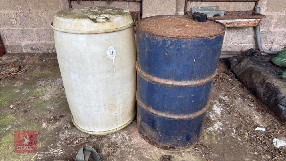 PLASTIC & METAL DRUMS