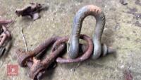 4 D-SHACKLES & CHAINS - 8
