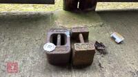 2 X 56LB WEIGHTS
