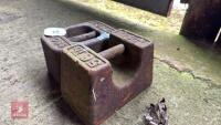 2 X 56LB WEIGHTS - 5