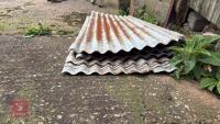 15 SHEETS OF CORRUGATED TIN - 3