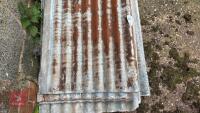 15 SHEETS OF CORRUGATED TIN - 5