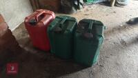 3 DRUMS OF RED DIESEL - 3