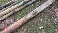 8' WOODEN GATE POST - 4