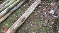 8' WOODEN GATE POST - 5