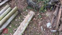8' WOODEN GATE POST - 6