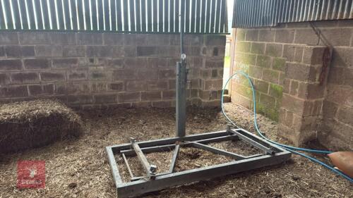 GALVANISED WEIGH CRUSH PLATFORM