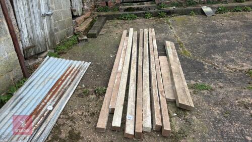 10 LENGTHS OF TIMBER