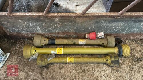 3 PTO SHAFTS