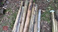 21 X 5' WOODEN STAKES - 5