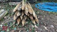 20 X 5' WOODEN STAKES - 2