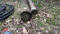 2 TELEGRAPH POLES - 2