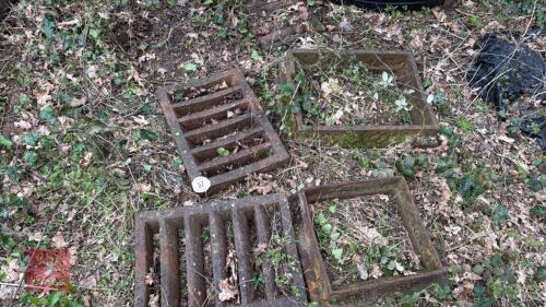 2 DRAIN COVERS