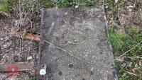 6' X 3' METAL SLAB - 6