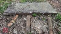 6' X 3' METAL SLAB - 8