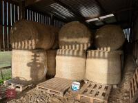 20 ROUND BALES OF 2025 HAY - BIDS PER BALE