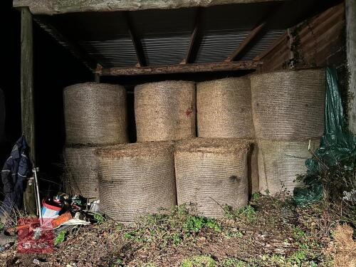 29 ROUND BALES OF 2024 HAY - BIDS PER BALE