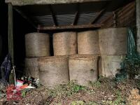 29 ROUND BALES OF 2024 HAY - BIDS PER BALE