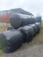 27 ROUND BALES OF 1ST CUT 2025 SILAGE - BIDS PER BALE