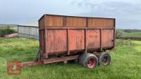 MARSHALL 8T TWIN TANDEM AXLE TRAILER - 12