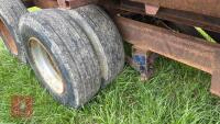 MARSHALL 8T TWIN TANDEM AXLE TRAILER - 30