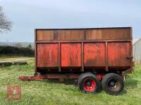MARSHALL 8T TWIN TANDEM AXLE TRAILER - 34
