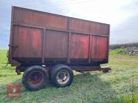 MARSHALL 8T TWIN TANDEM AXLE TRAILER - 36