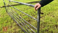 12' GALVANISED GATE - 2