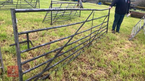 14' GALVANISED GATE